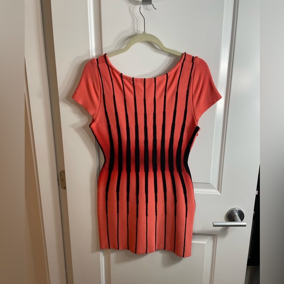 Orange Herve Leger mini bandage dress - Picture 5 of 8